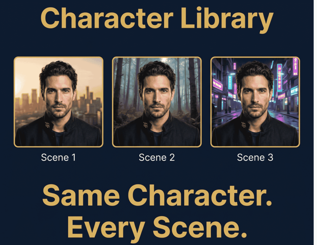 Comparison of AI video tools for character consistency across multiple scenes